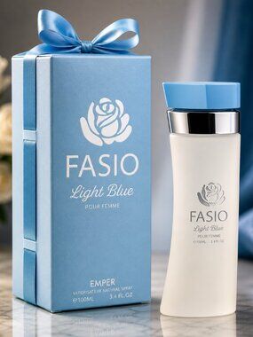 Emper Fasio Light Blue Eau De parfum For Woman 3.4 OZ